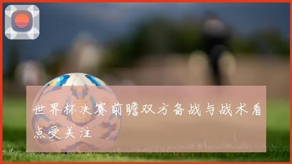 世界杯决赛前瞻双方备战与战术看点受关注