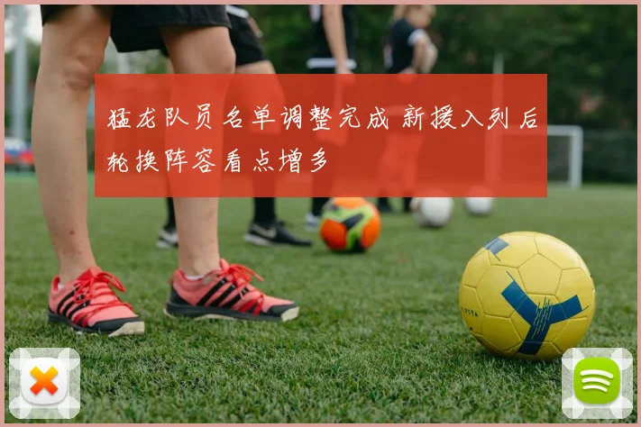 猛龙队员名单调整完成 新援入列后轮换阵容看点增多